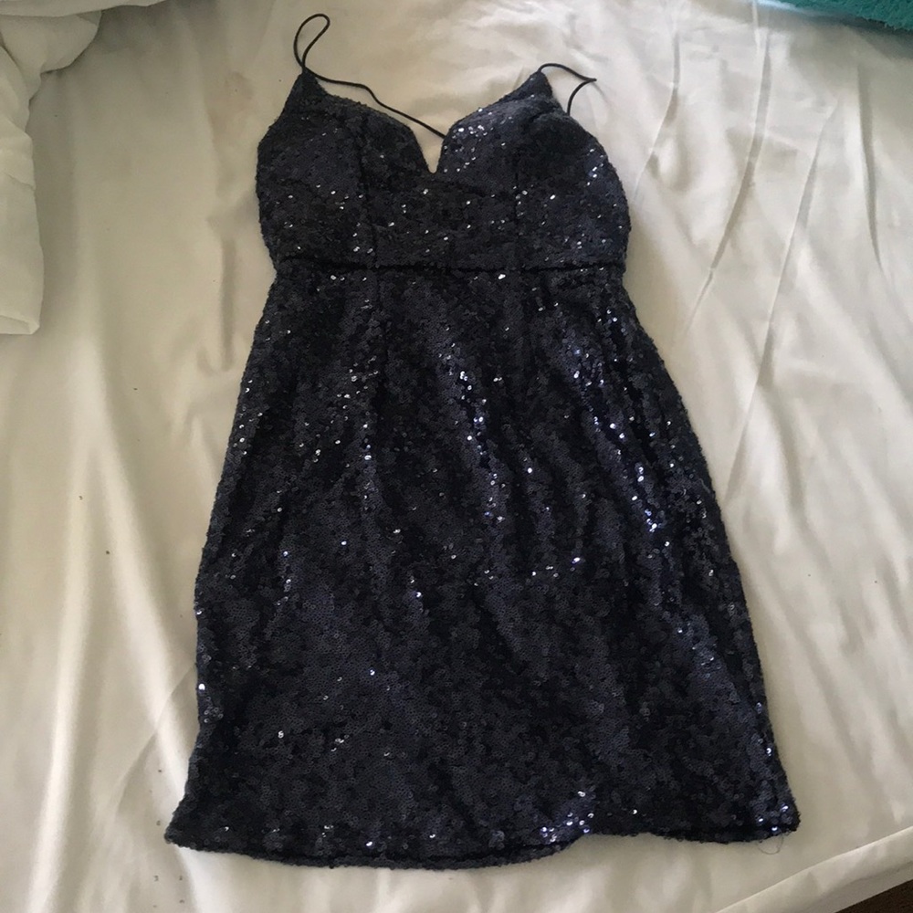 Blue Lucy in The Sky dress!